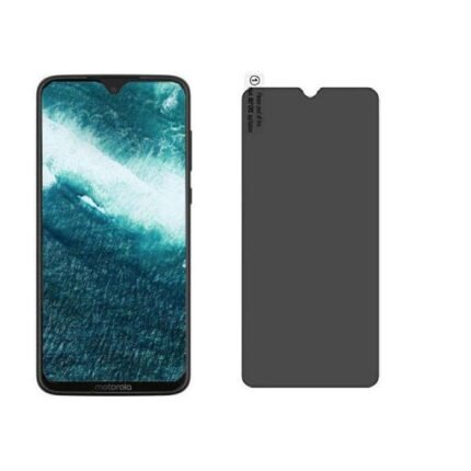 Privacy Screen Protector Compatible for Motorola E20 - Matte Finish