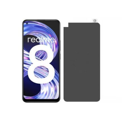 Privacy Screen Protector Compatible for Realme 8 8GB RAM - Matte Finish