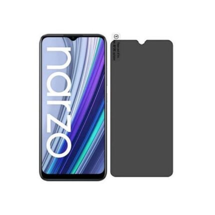 Privacy Screen Protector Compatible for Realme Q2 - Matte Finish