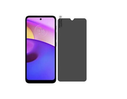 Privacy Screen Protector Compatible for Motorola E40 - Matte Finish