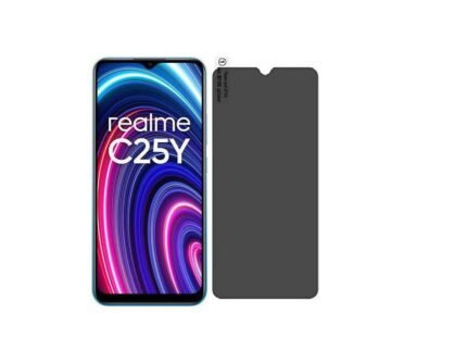 Privacy Screen Protector Compatible for Realme C25Y - Matte Finish