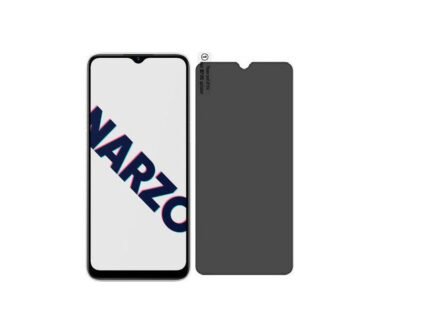 Privacy Screen Protector Compatible for Realme Narzo 10A - Matte Finish